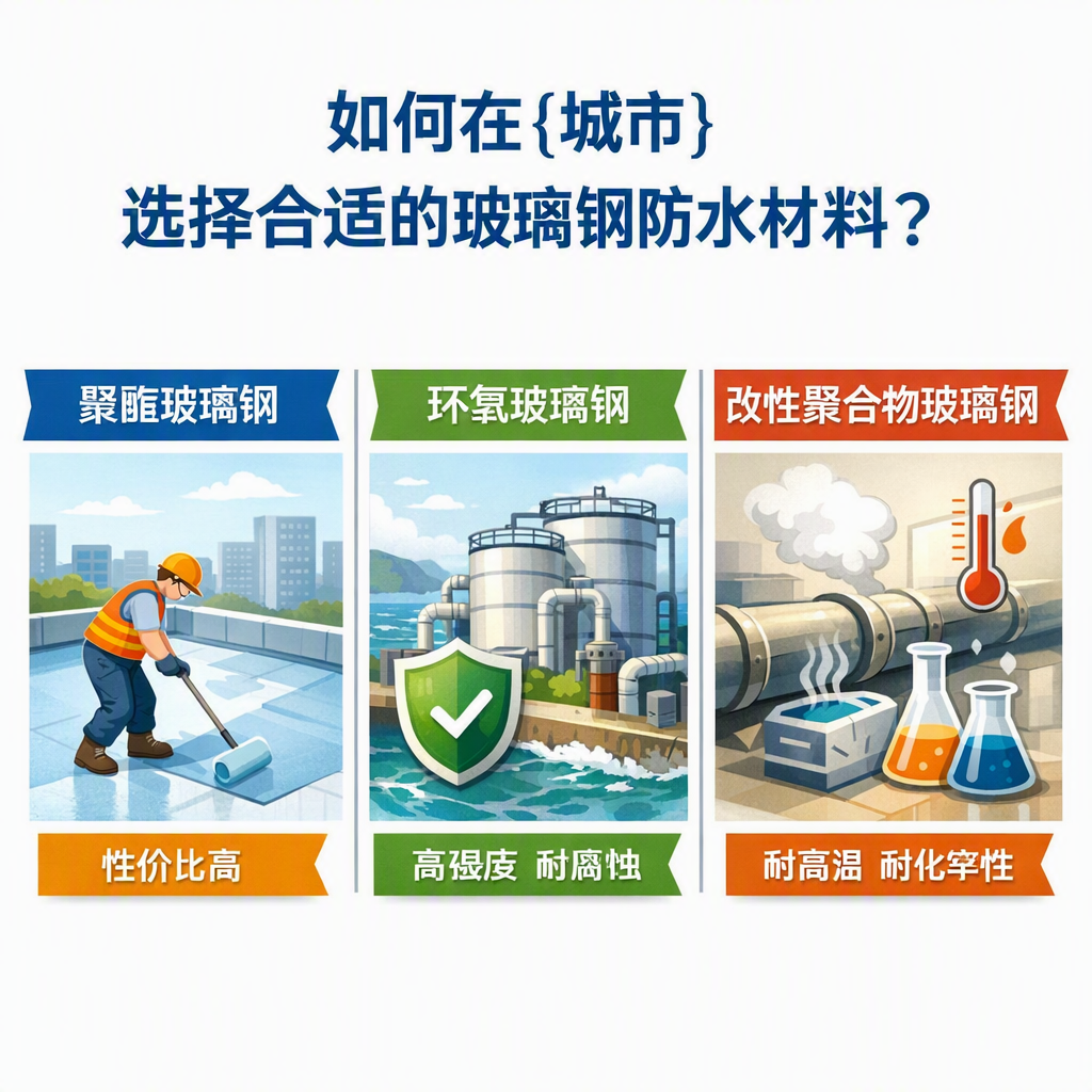 如何在延安选择合适的玻璃钢防水材料?