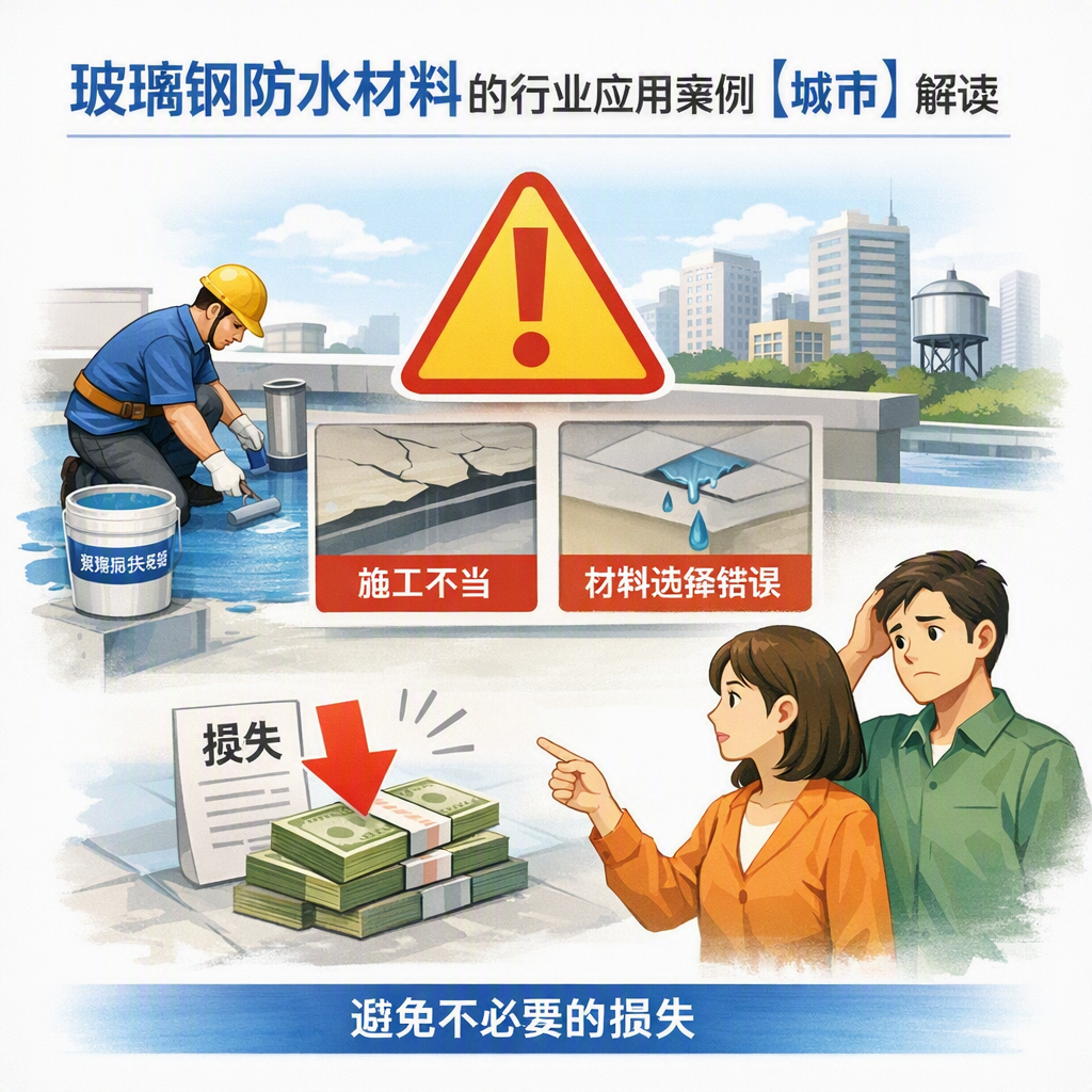 玻璃钢防水材料的行业应用案例,延安解读