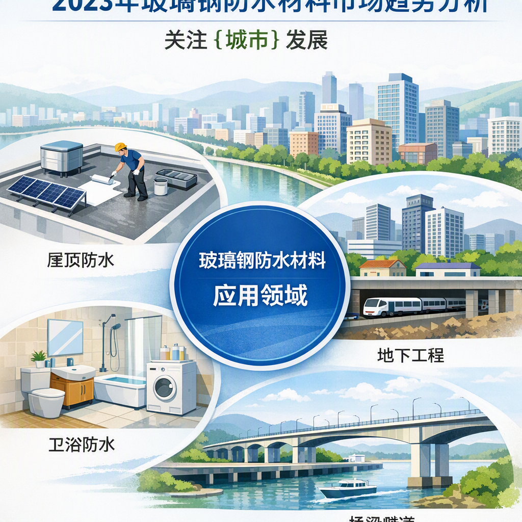 2023年玻璃钢防水材料市场趋势分析,关注 延安 发展