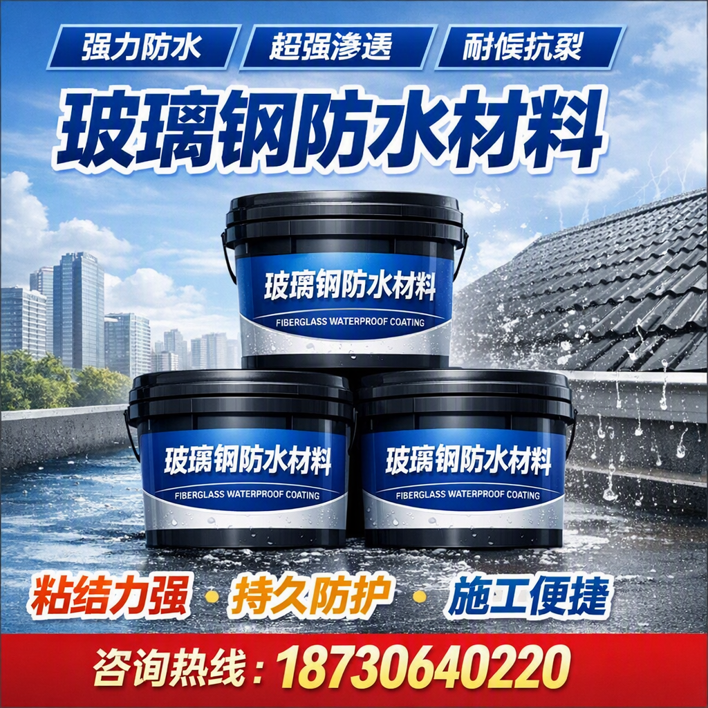 了解玻璃钢防水材料的市场趋势,延安 企业不可不知
